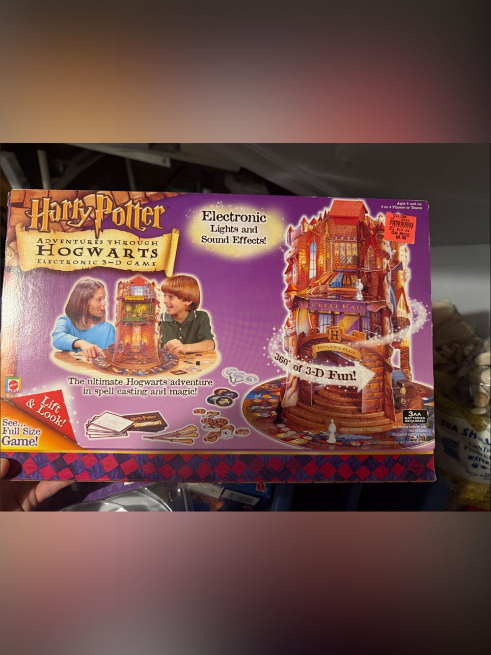 Warner Bros. Harry Potter Adventure Through Hogwarts 3D Game - Purple & Gold